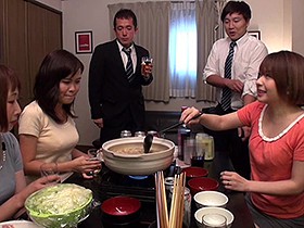 子育てママの泥酔中出し鍋パーリィビデオ サンプル動画サムネイル